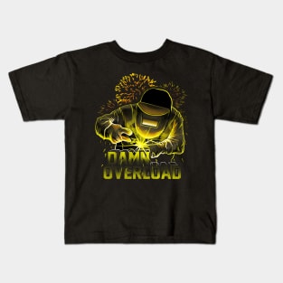 Welder worker Kids T-Shirt